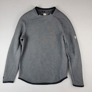 Under Armour Gray Long Sleeve Crew Neck Sweatshirt S